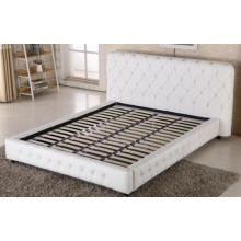 Factory Wholesale Price Full Size Modern Leather Bed Frame